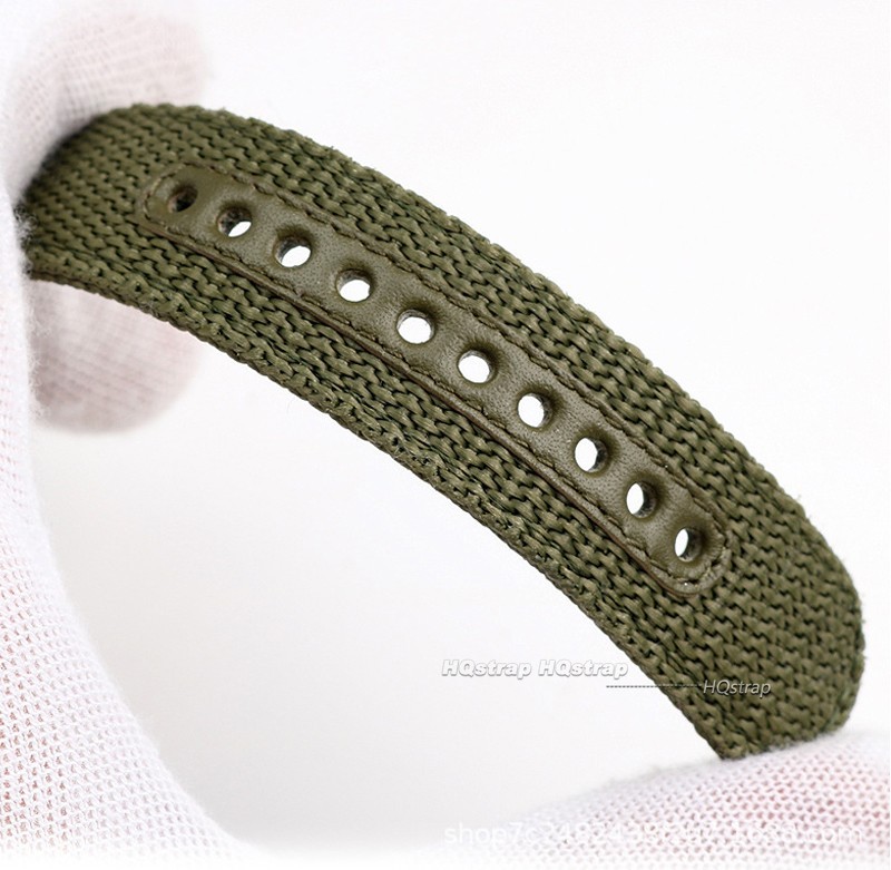 Universal Nylon Leather Watch Strap Quick Release Band 18mm 20mm 22mm 24mm