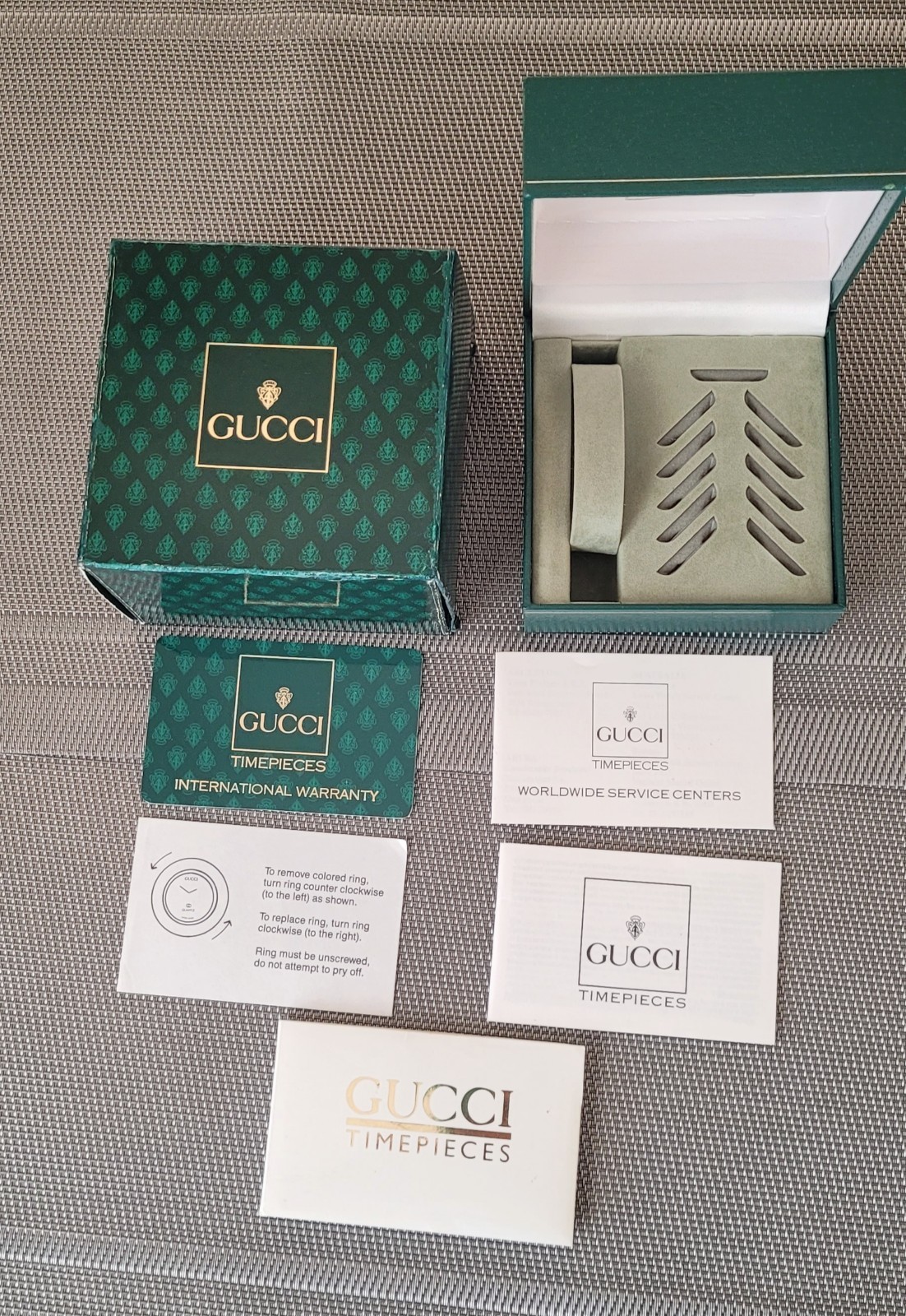 Gucci Authentic Empty Box For 1100–11/12–11/12.2💃Ladies Watch,Excellent.