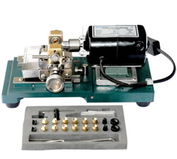 pearl drilling holing machine, pearl making machine with steel bits and needles