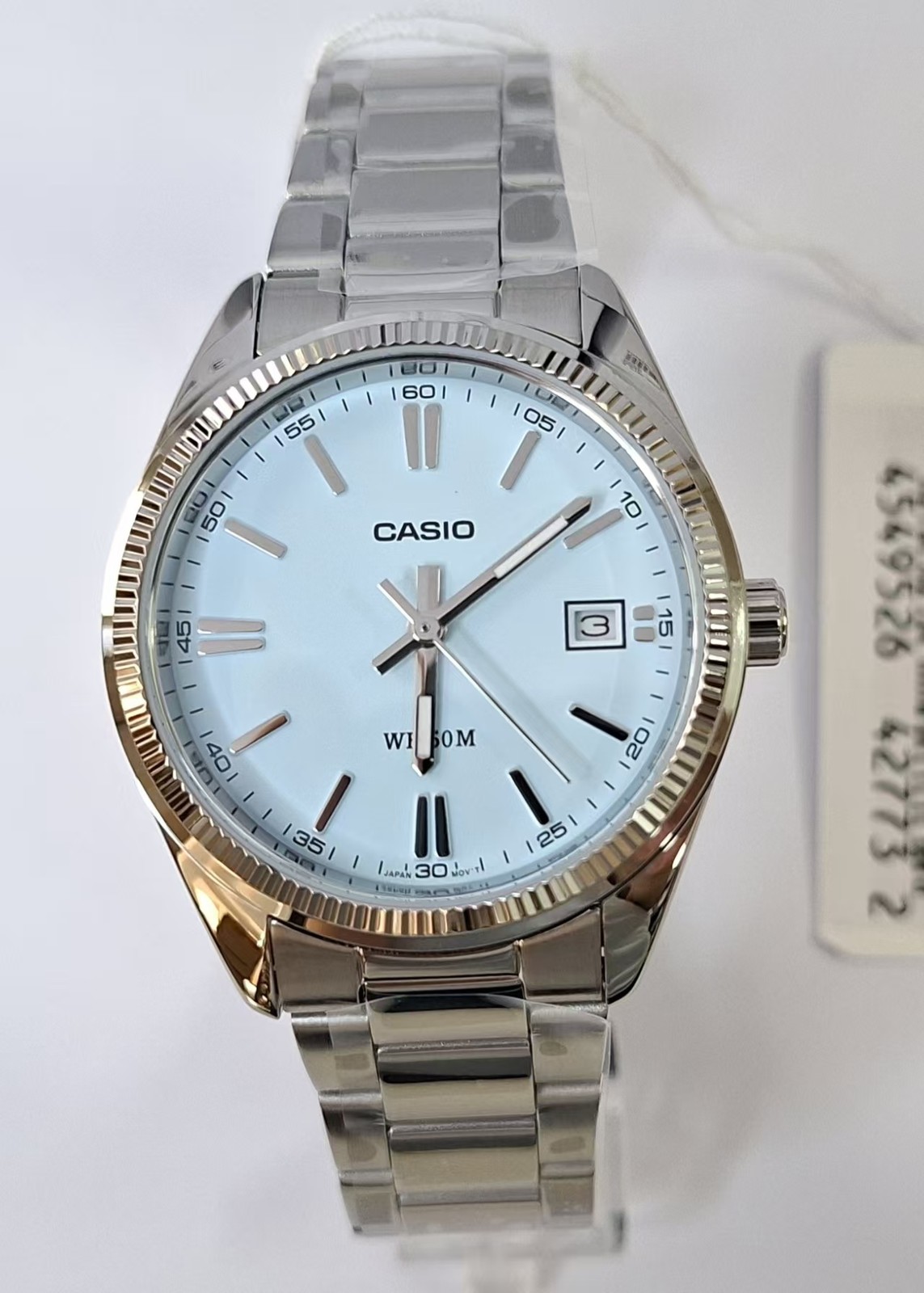 Casio UTP-1302PD-2A2 Stainless Steel Band 35 mm Dail Blue Unisex Adults Watch