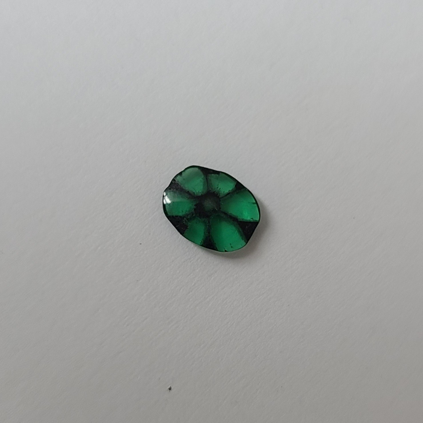 EXTREMELY RARE Tripache Emerald From Colombia 0.80 ct with Chatoyance!