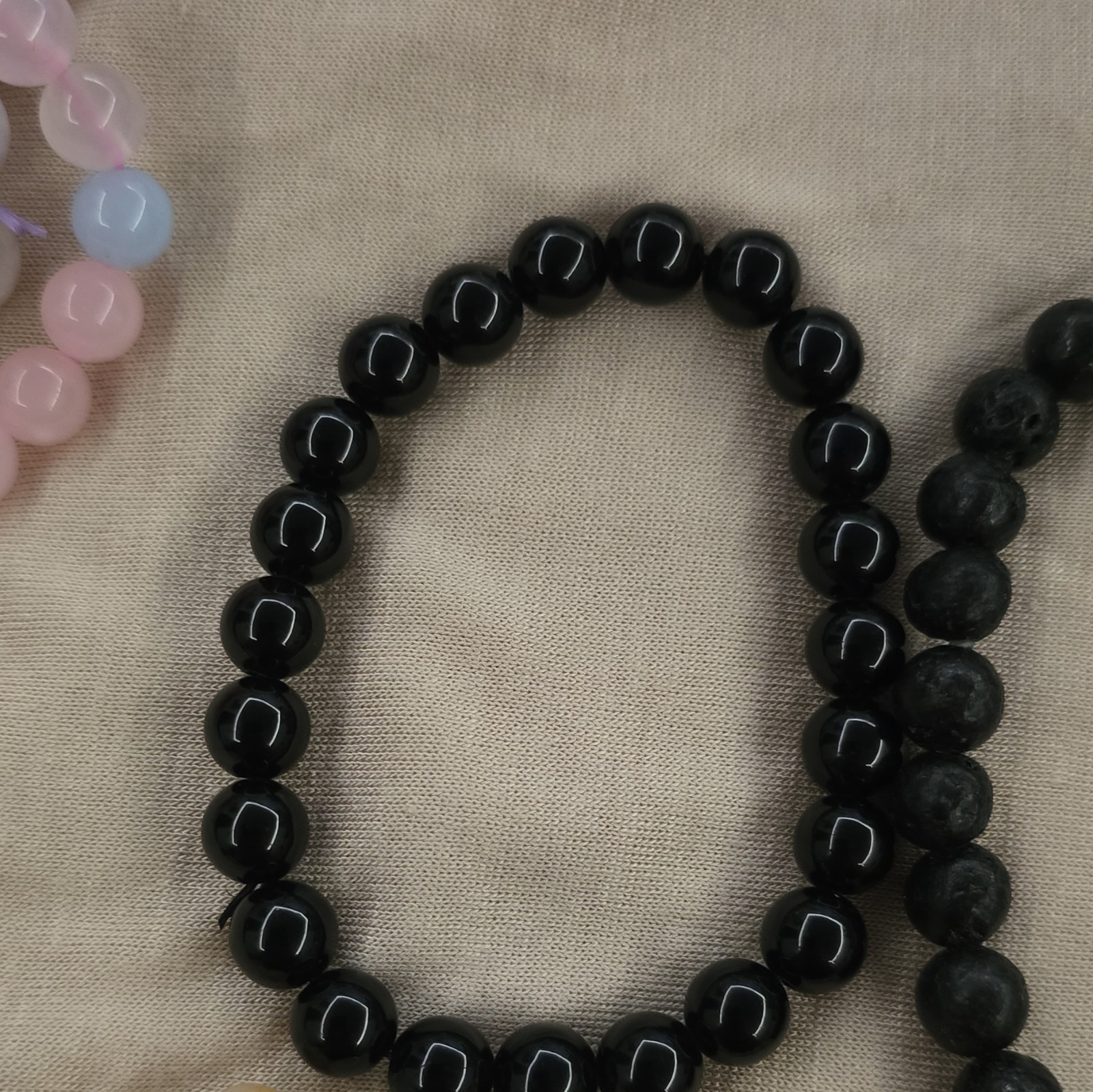 stone beaded bracelets, gemstone, crystal, Multicolor, Unisex Adults