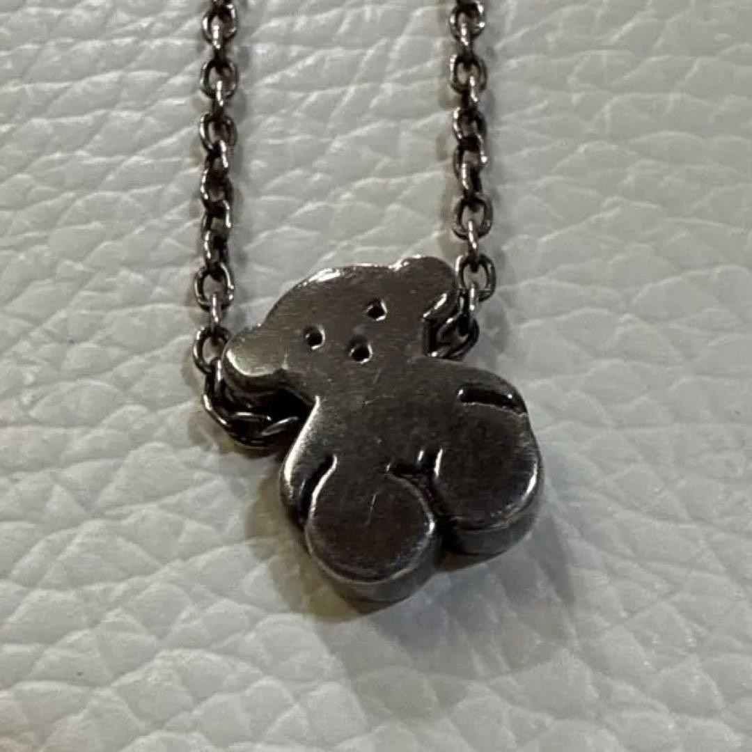 TOUS Teddy Bear Necklace Silver 925 Pendant Charm Fashion Accessories G173