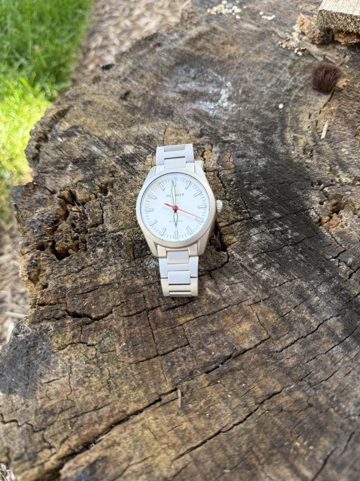 Islander Thunderbolt Pilot Watch with White Dial #ISL-343