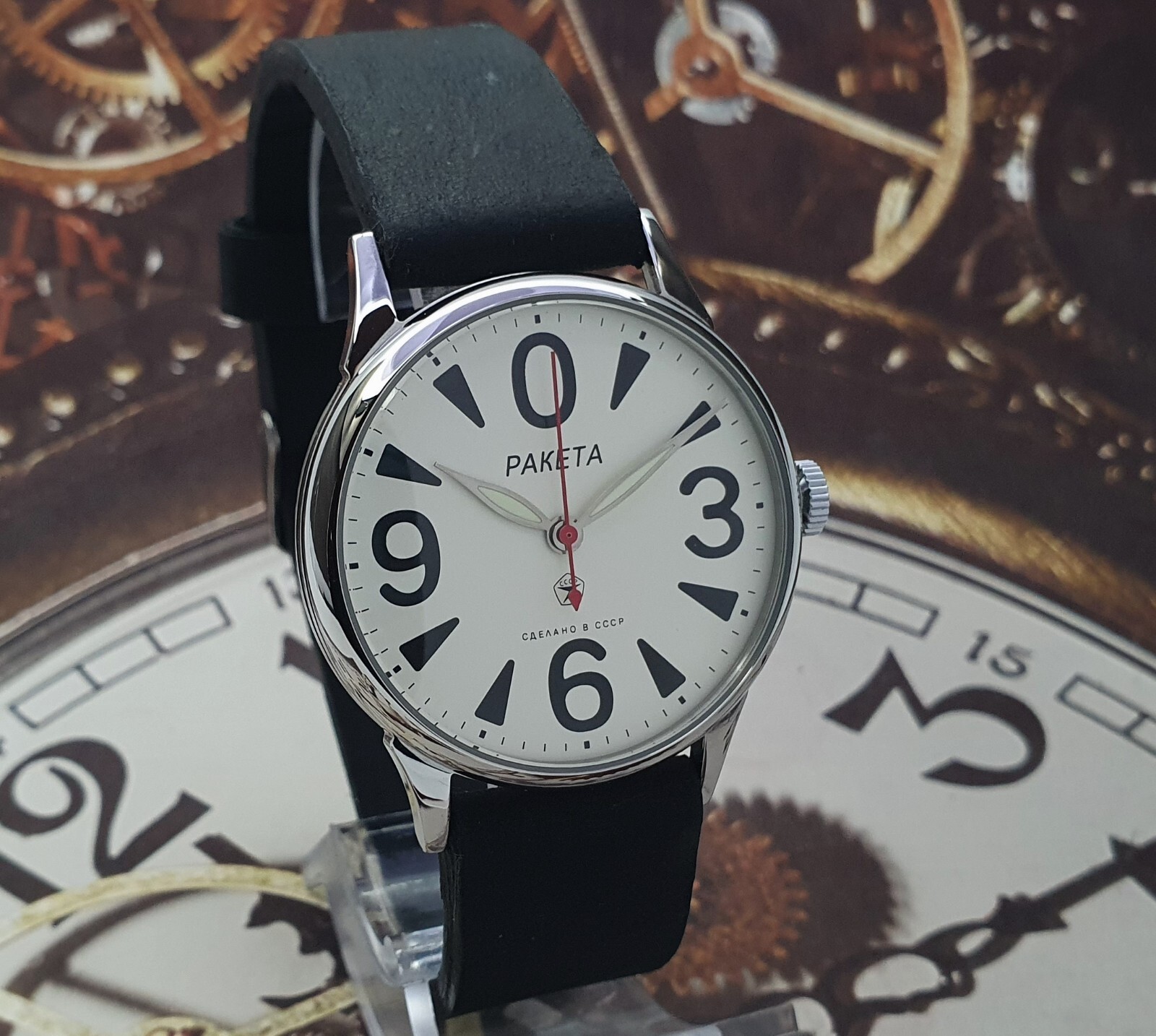 RAKETA Big Zero Men’s watch Dress Watch Vintage Mechanism 2609.HA USSR