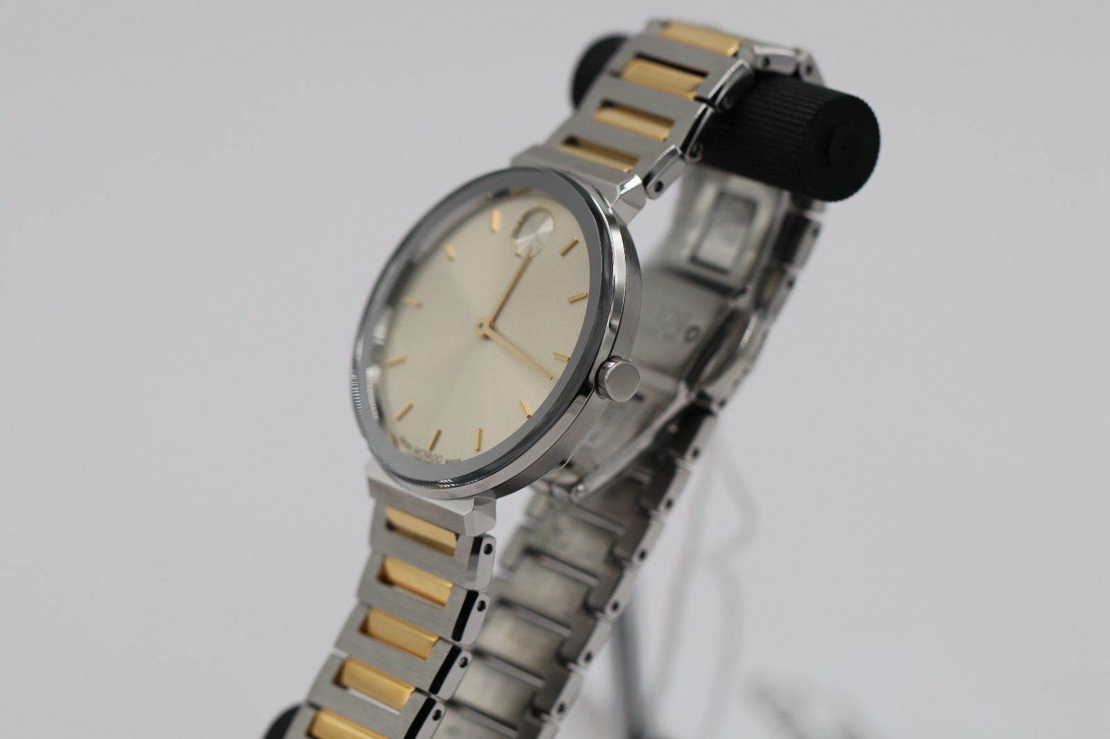 Movado BOLD Horizon 3601091 Taupe Dial Stainless Steel 34MM Ladies Watch