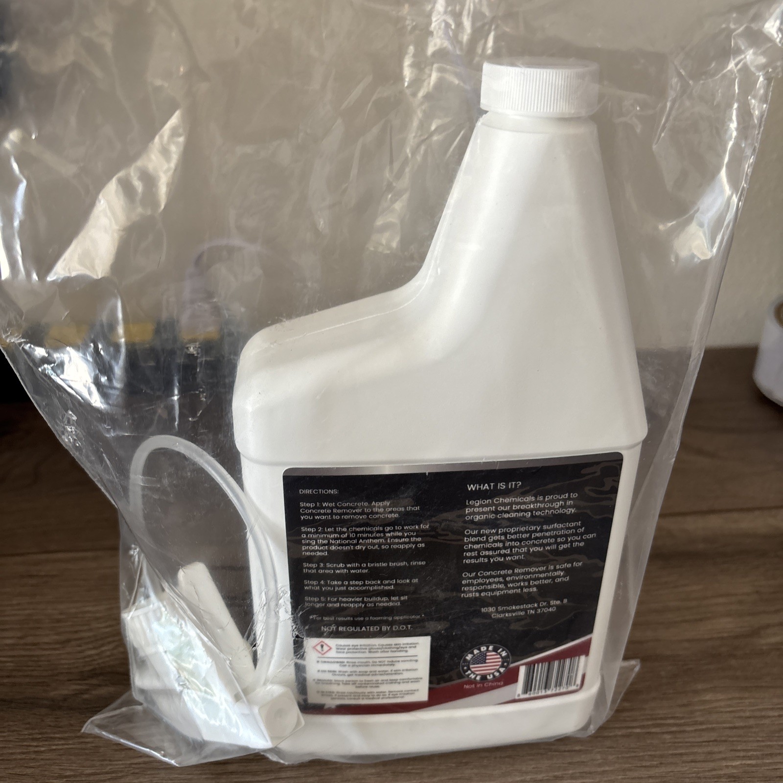 Legion Chemicals Heavy Concrete Remover – Dried 32 Fl Oz (Pack of 1)