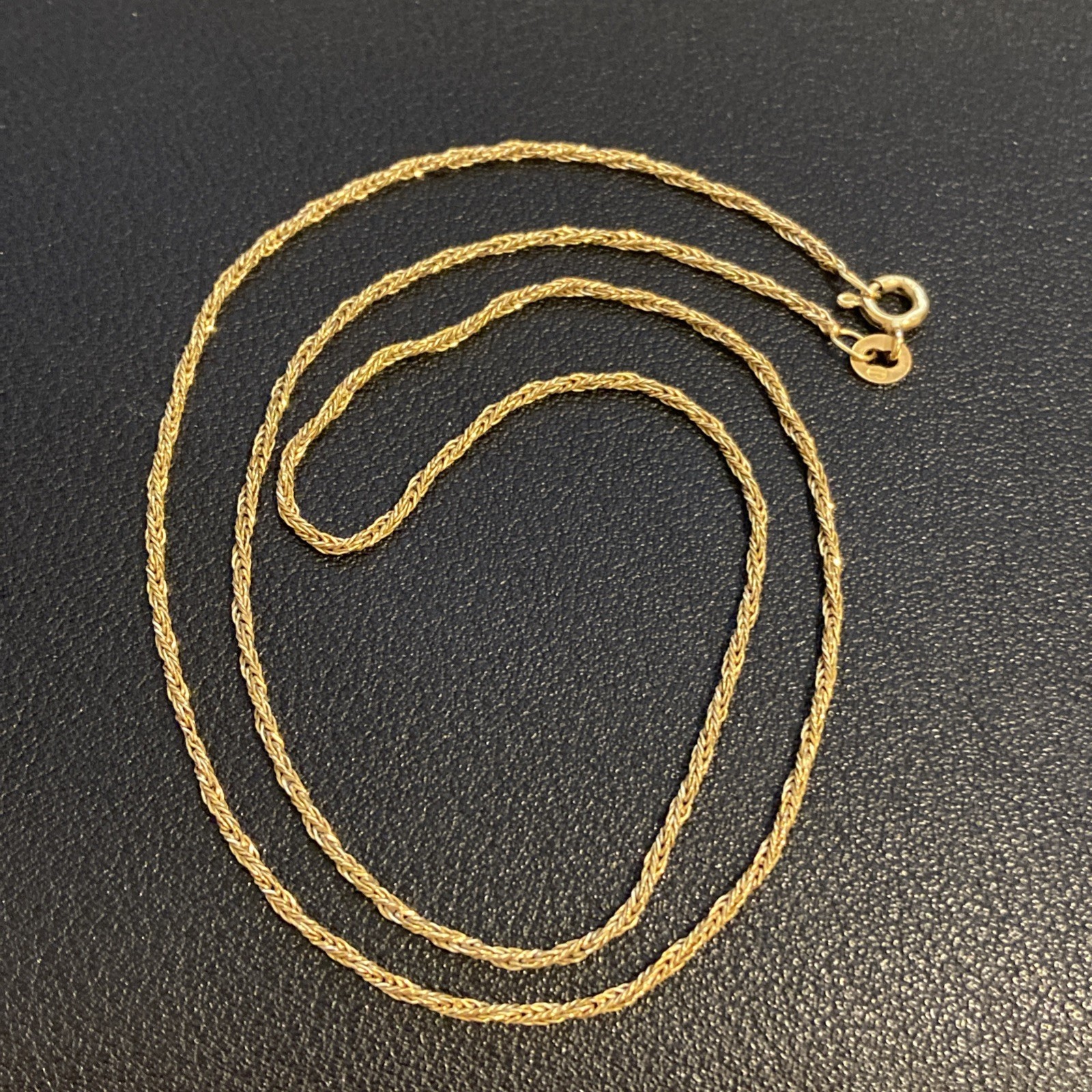 UnoAerre 375 Hallmarked 9ct Gold Italian Necklace Chain – Star 1 AR (ARezzo)