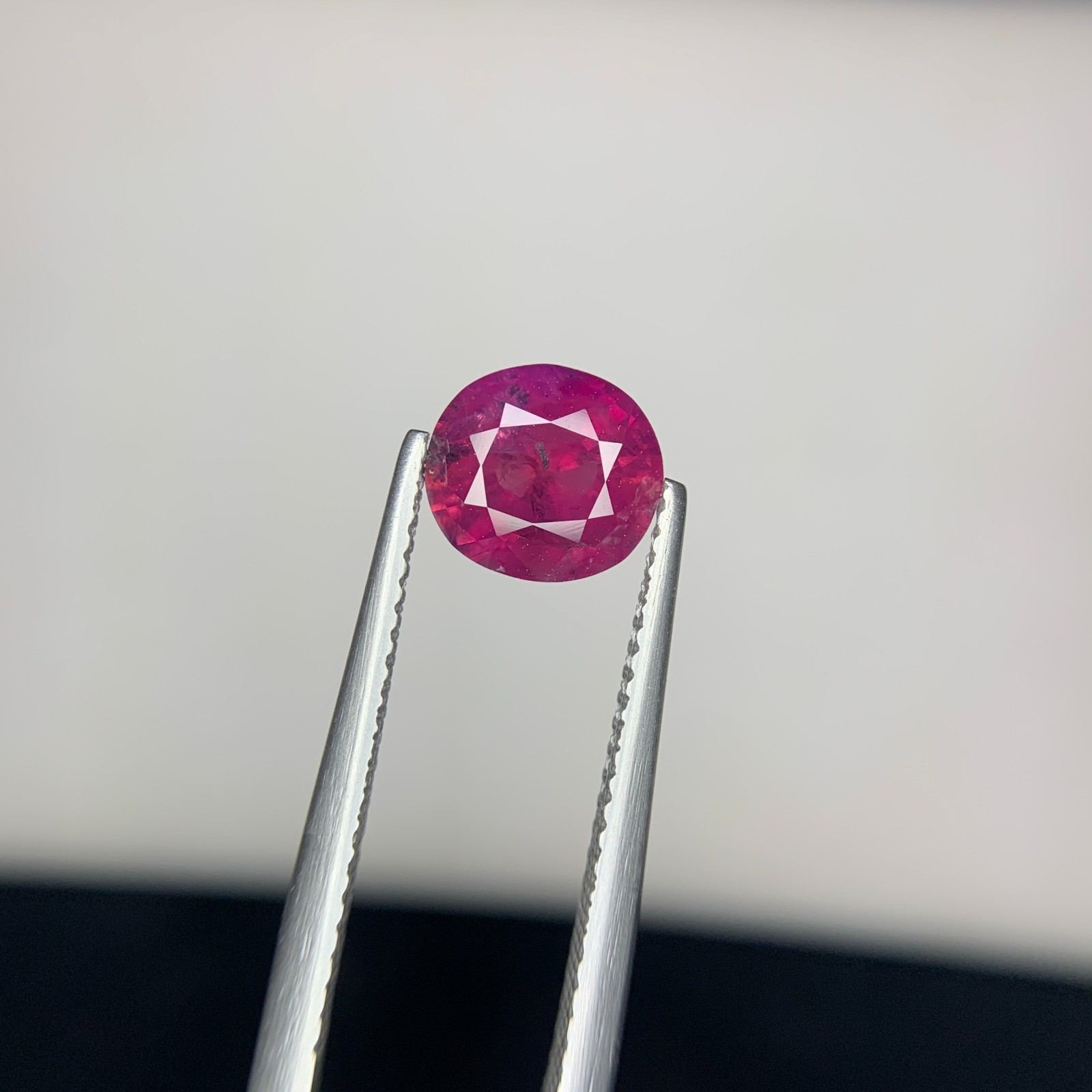2.17 Ct Natural Kashmir Ruby Oval Shape Loose Gemstone
