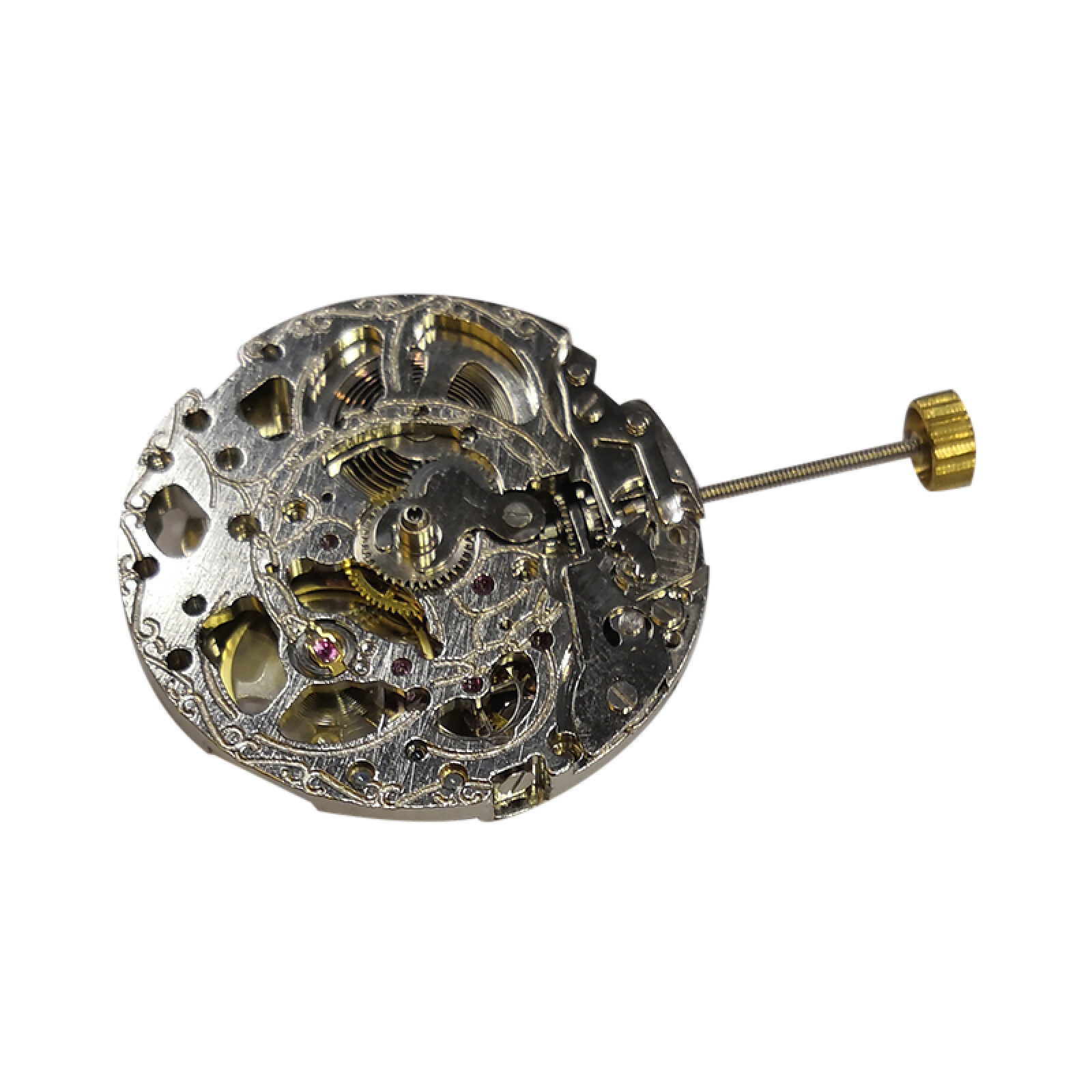 26mm 3-Hand Skeleton Automatic Mechanical Winding Watch Movement For Miyota 8205