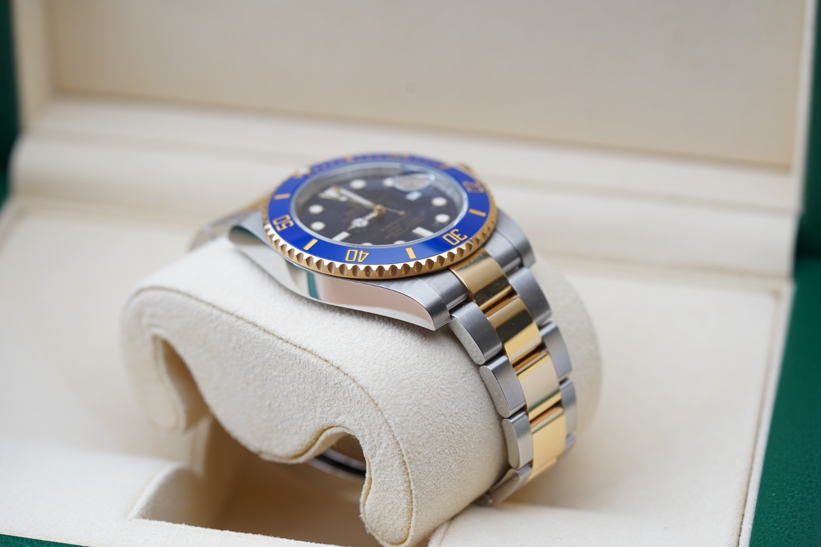Rolex Submariner 116613LB ‘Bluesy’ Men’s Two Tone 18k Gold Blue Dial Watch