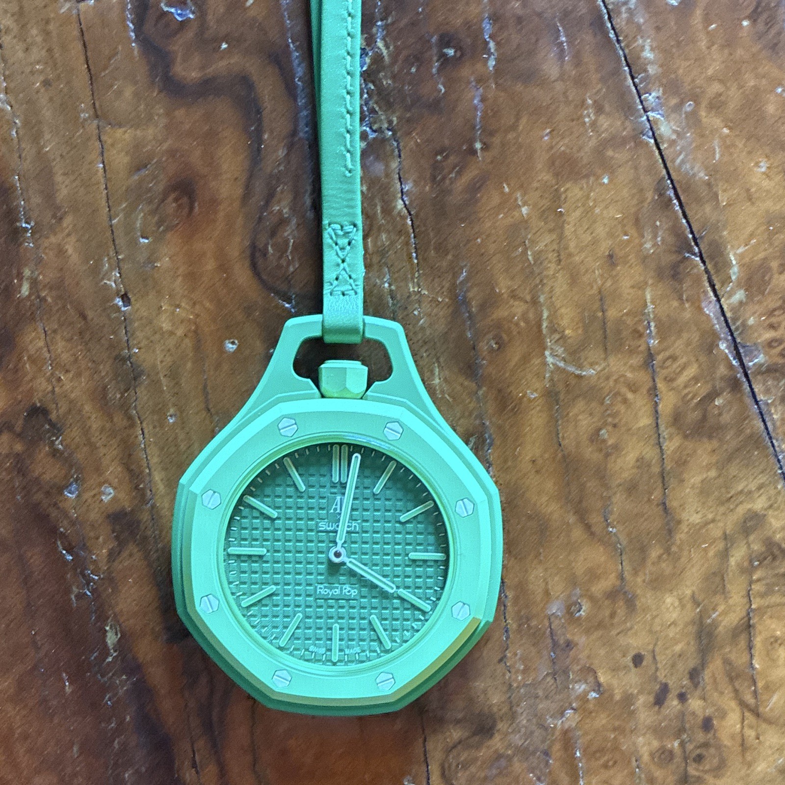 Swatch x Audemars Piguet Royal Pop “Green Eight” Brand New, Box and Papers