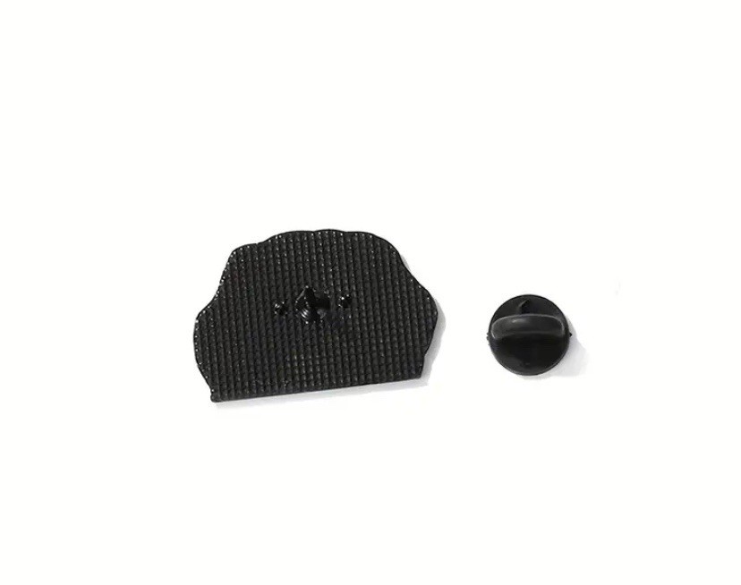 1 inch enamel Black Lab Labrador Peekaboo Pocket Pin
