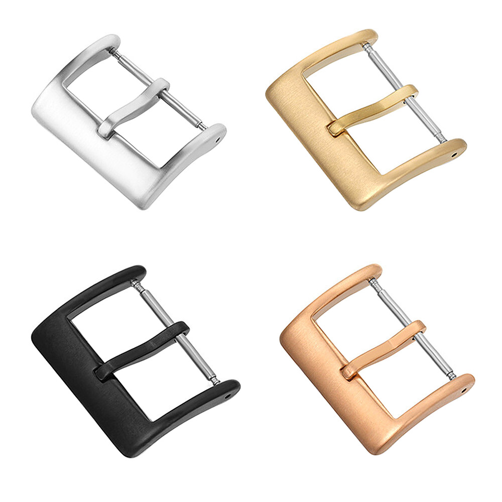 16mm 18mm 20mm 22mm New 304L Stainless Steel Tang Buckle For Watch Strap Band