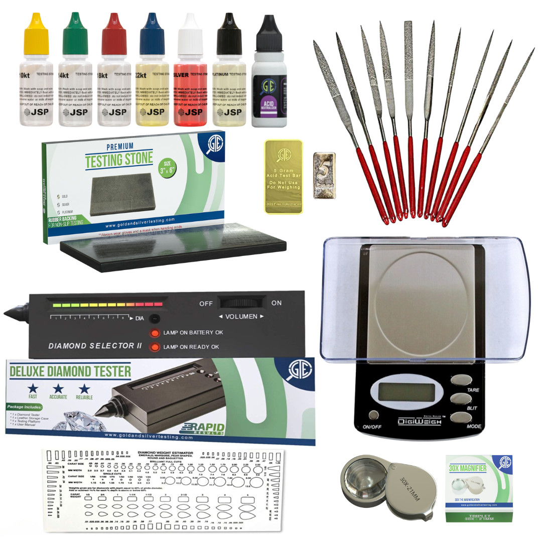 GTE & JSP Complete Jewelry Gemtone Testing & Appraisal Kit Professional Grade