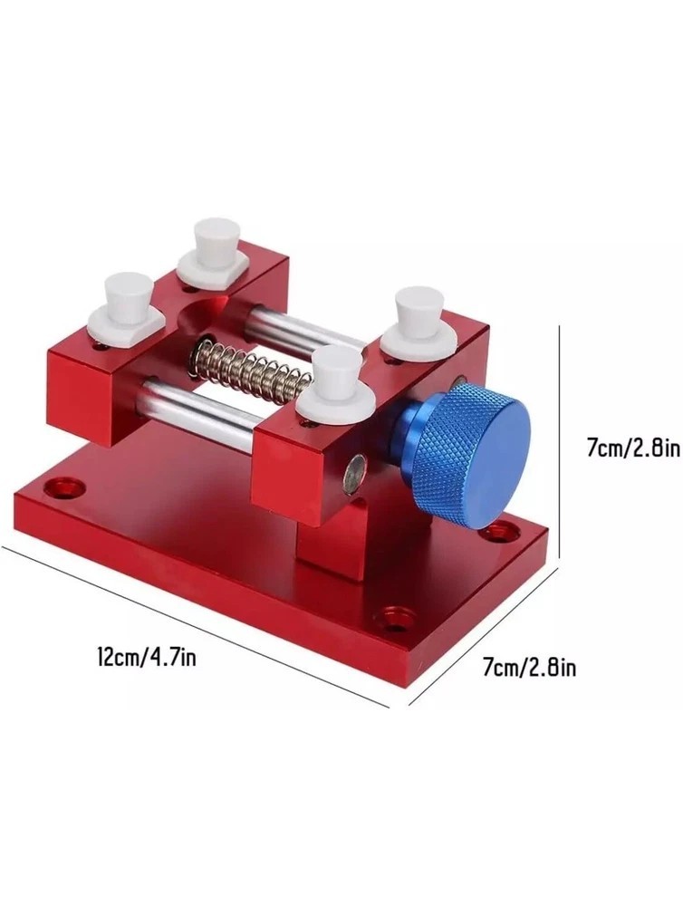 Watch Repair Tool Universal Large Watch Case Holder Adjustable Pin Location