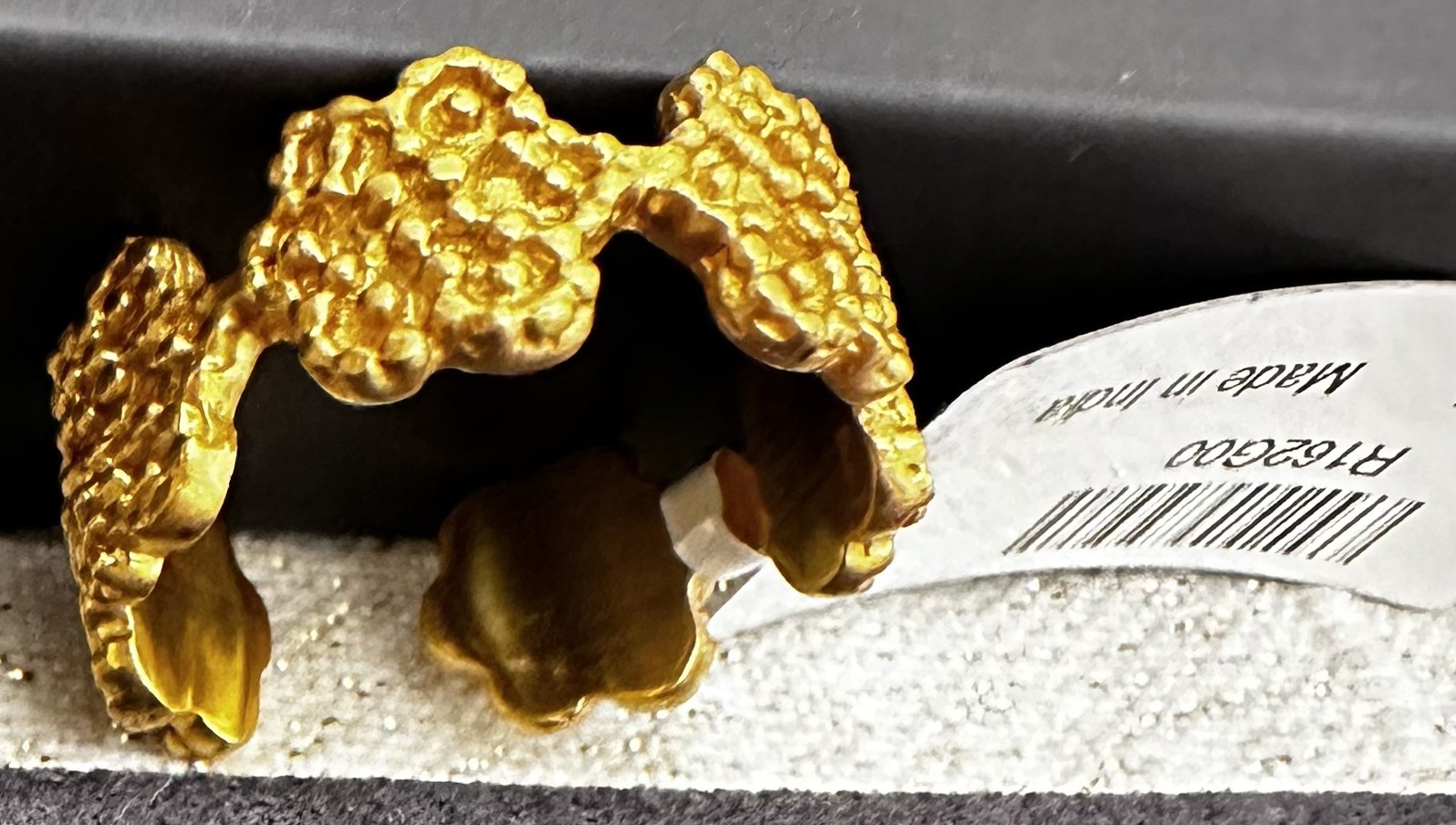 Julie Vos Ring Colette Ring Open Adjustable to Sizes 7-9 New with Tags