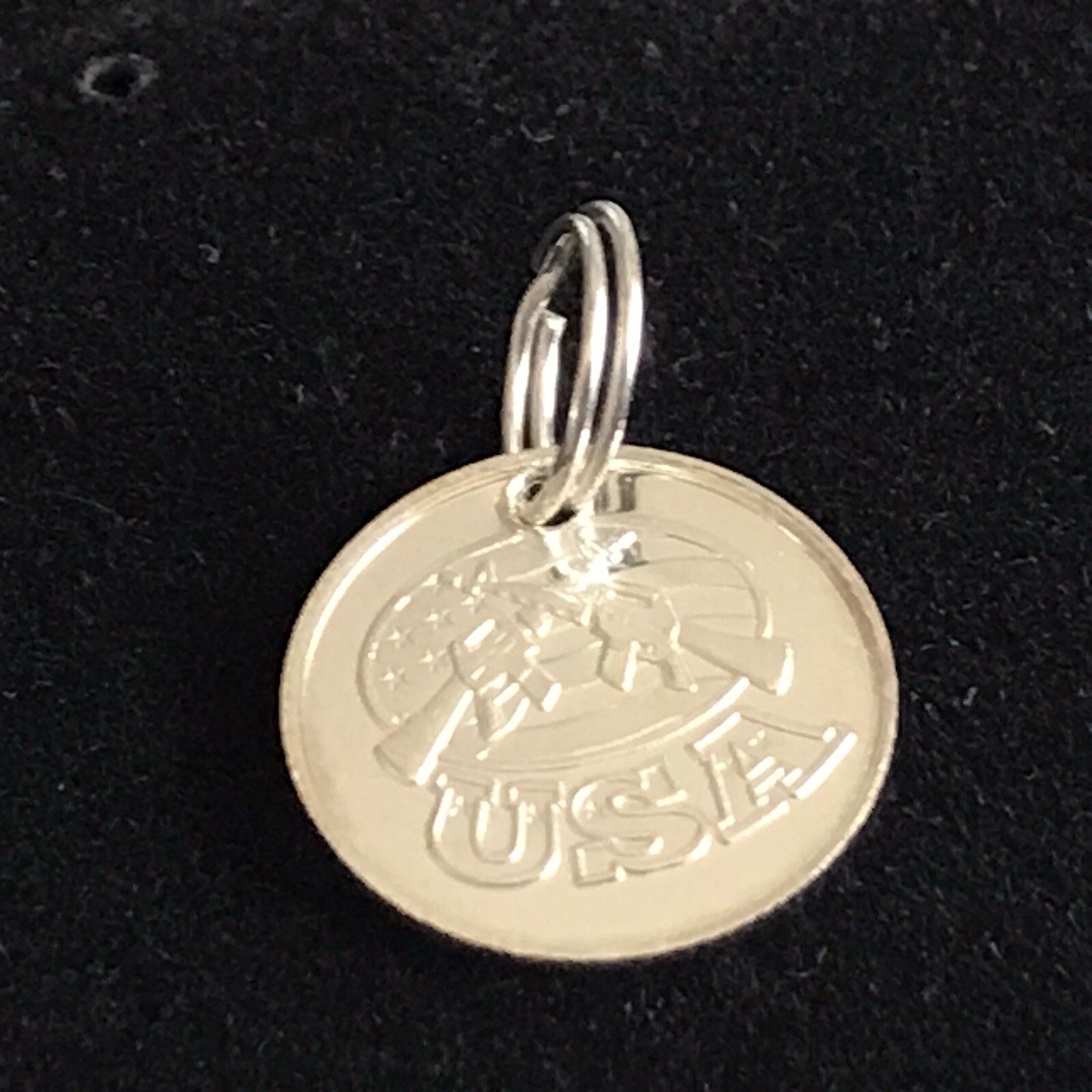 1gram .999 PURE SILVER USA Jewelry CHARM/PENDANT