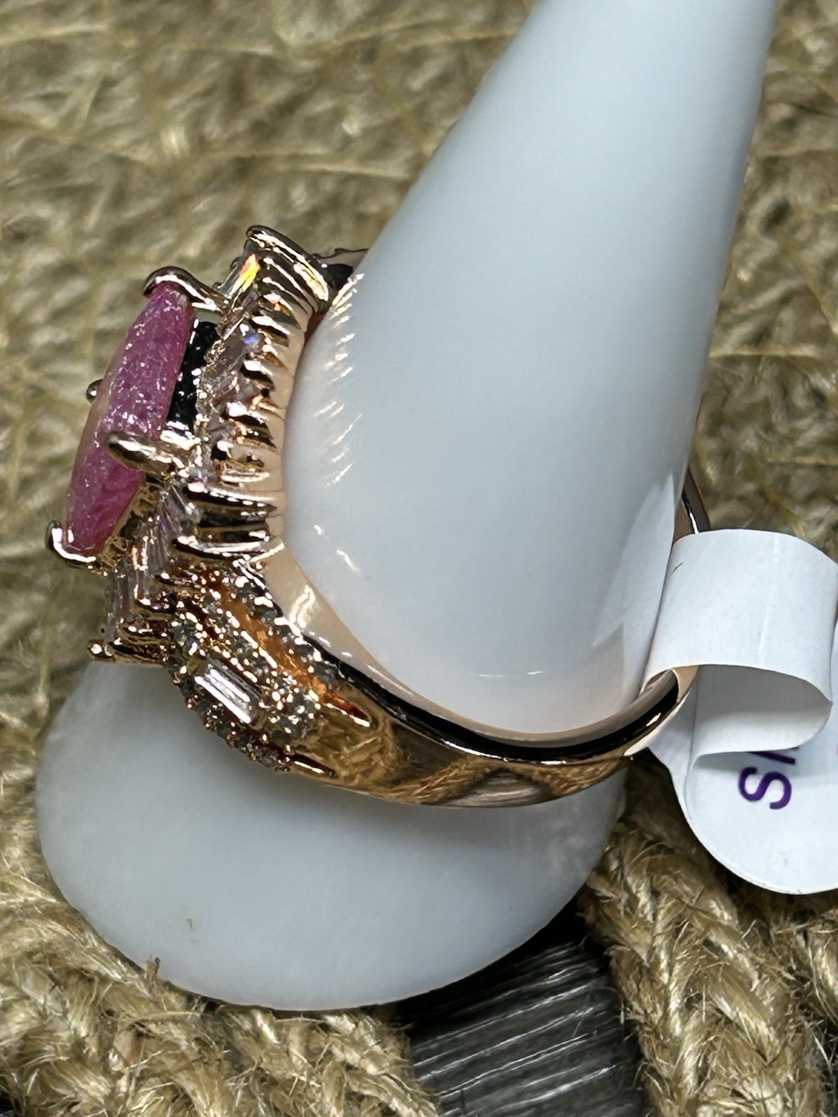 Bomb Party Ring💍Size 9 RG40949 “RARE UNICORN ” 🦄 “TOO BRILLIANT TO BEHAVE” 🌸