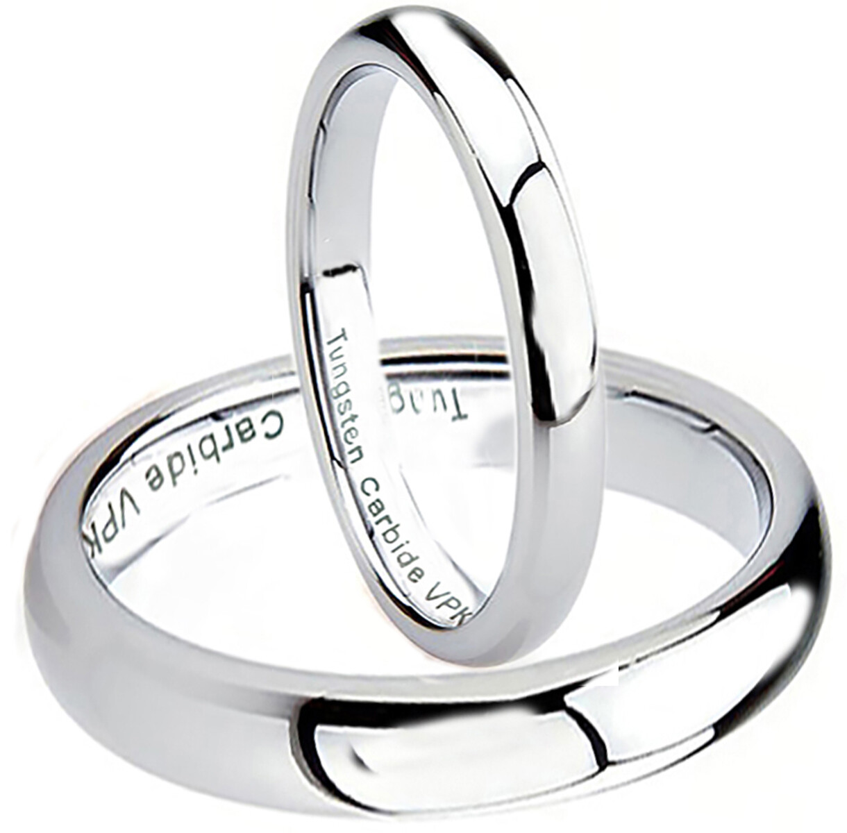 2-10mm Tungsten Carbide Mens Womens Wedding Engagement Bridal Band Ring sz 3-15