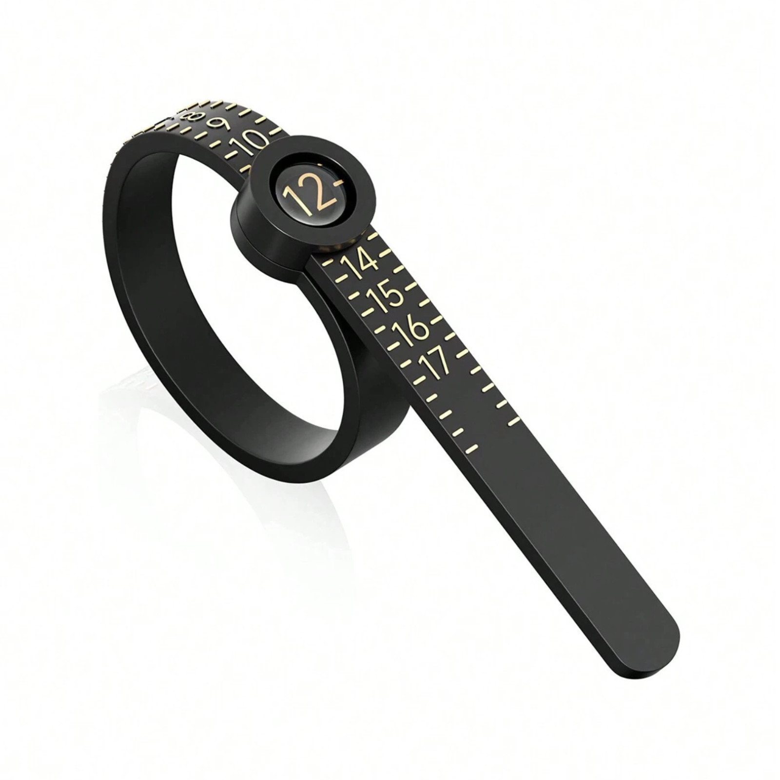 Ring Sizer Finger Measure Gauge US Sizes 1-17 Reusable Ring Sizer Measuring Tool