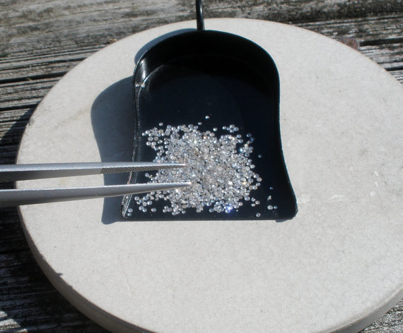 Over 1 Carat White Diamond Round parcel 1.5mm each