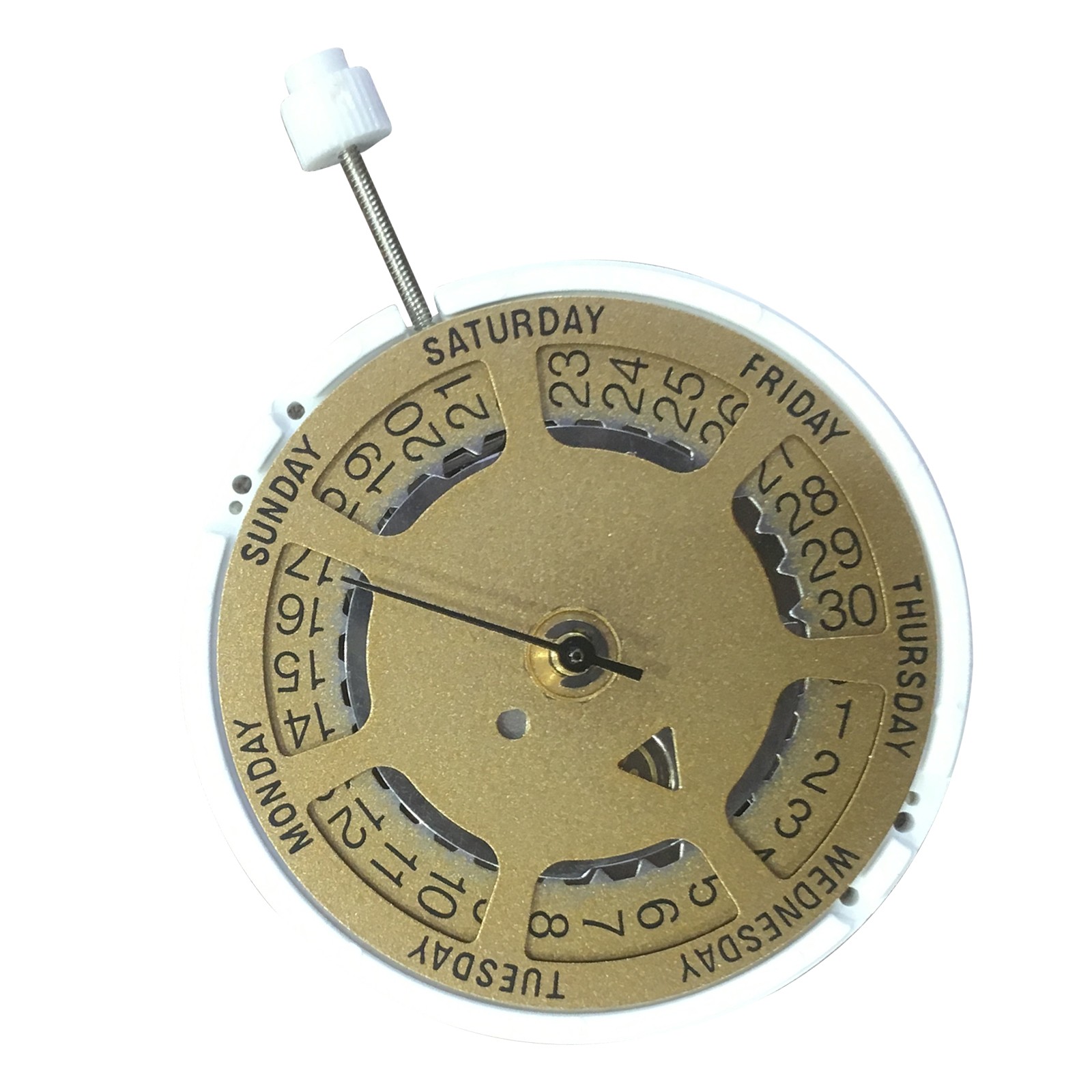 3-Hand Quartz Watch Movement With Battery For Swiss ISA 1198 Watch Accessories A