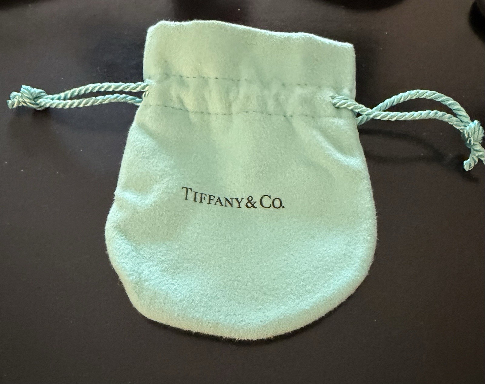 Tiffany & Co. Infinity Symbol Sterling Silver Fixed Back Cufflinks for Men