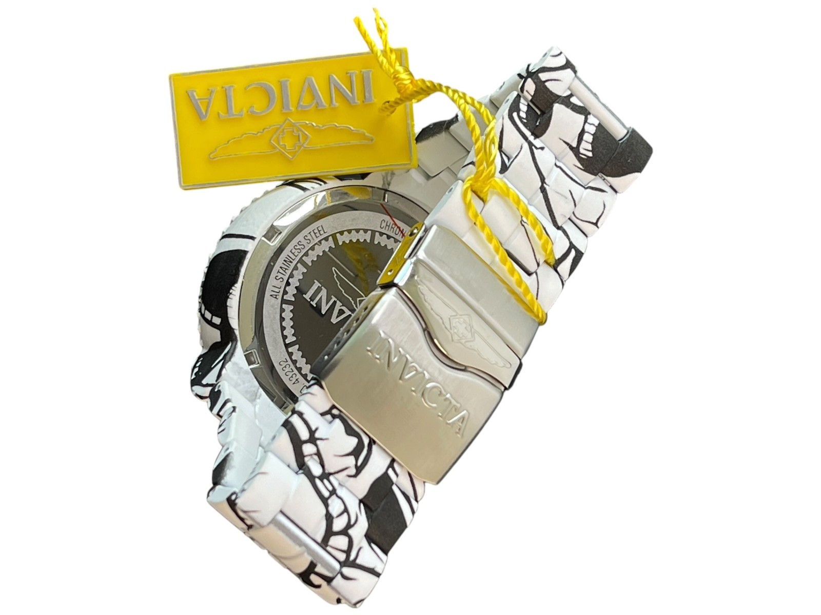 Invicta Pro Diver 43232 Chronograph Black & White Men’s Watch $1095 – New in Box