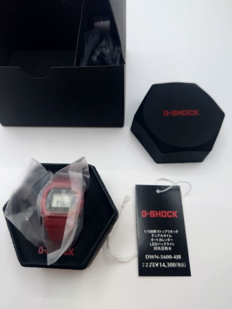 New CASIO G SHOCK nano DWN 5600 4JR Red