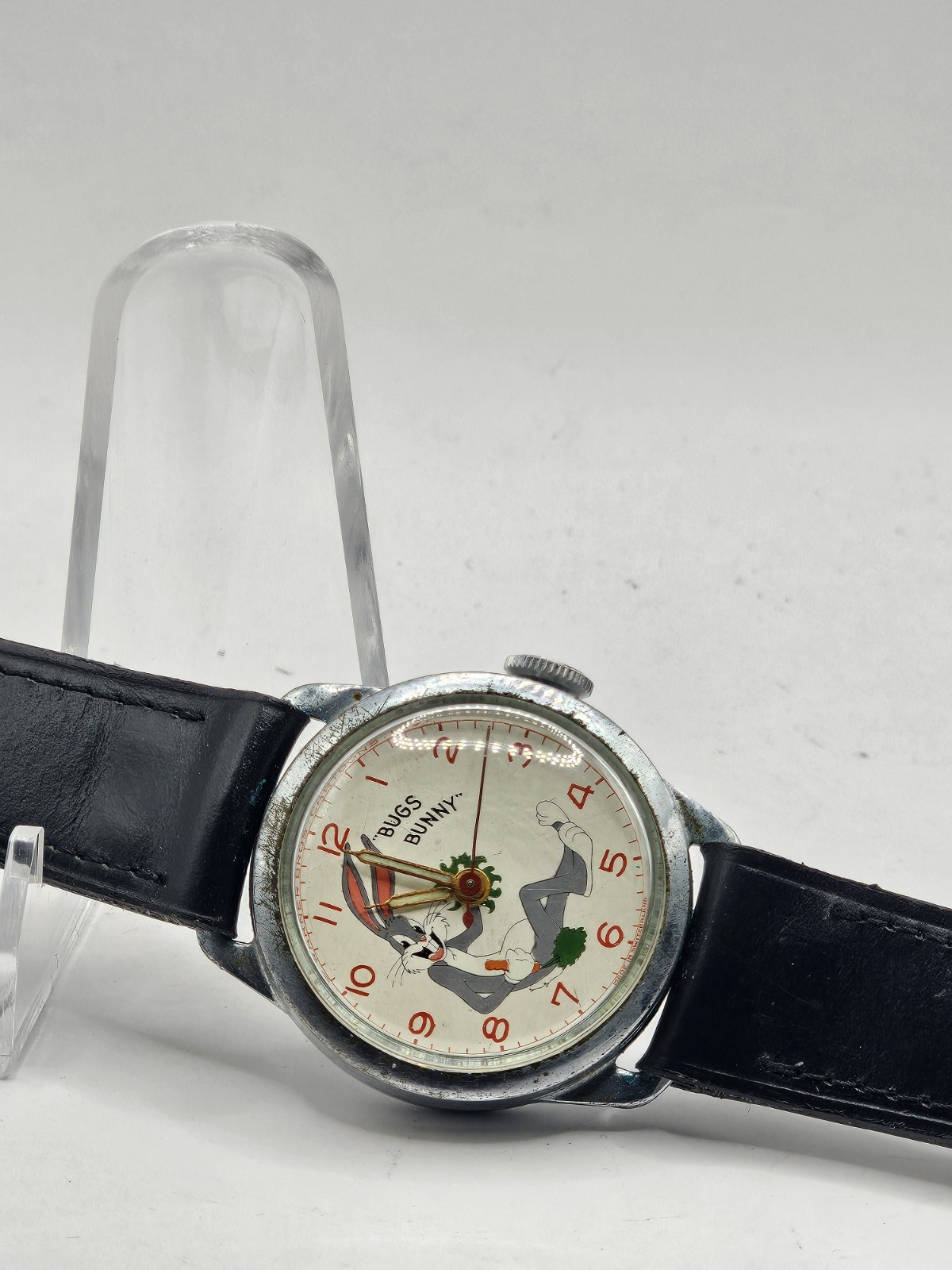 1951 Rexal Drugs 3rd Variation Bugs Bunny Manually Wound Wristwatch Running