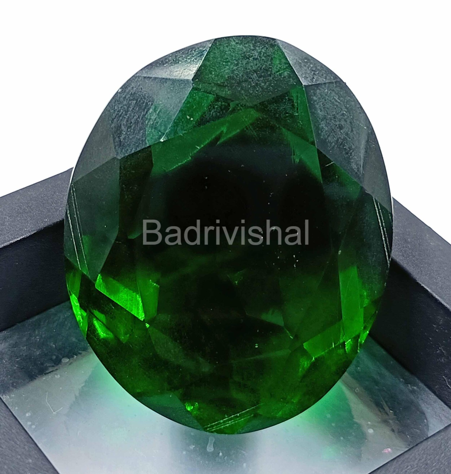 103Ct Czech Republic Green Moldavite Natural Oval Cut IGL Certified Gemstone EKS