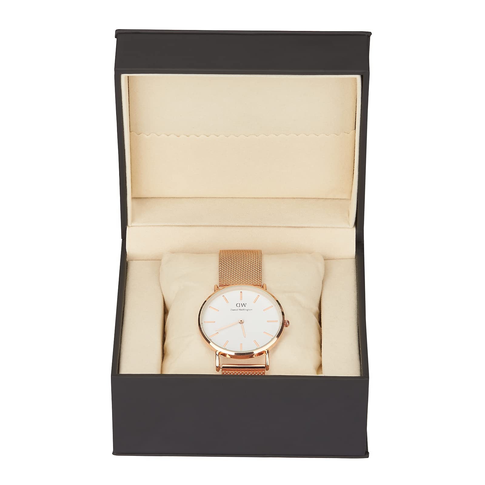 Luxury Black Single Watch Gift Box with Pillow PU Leather Wristwatch Display Cas