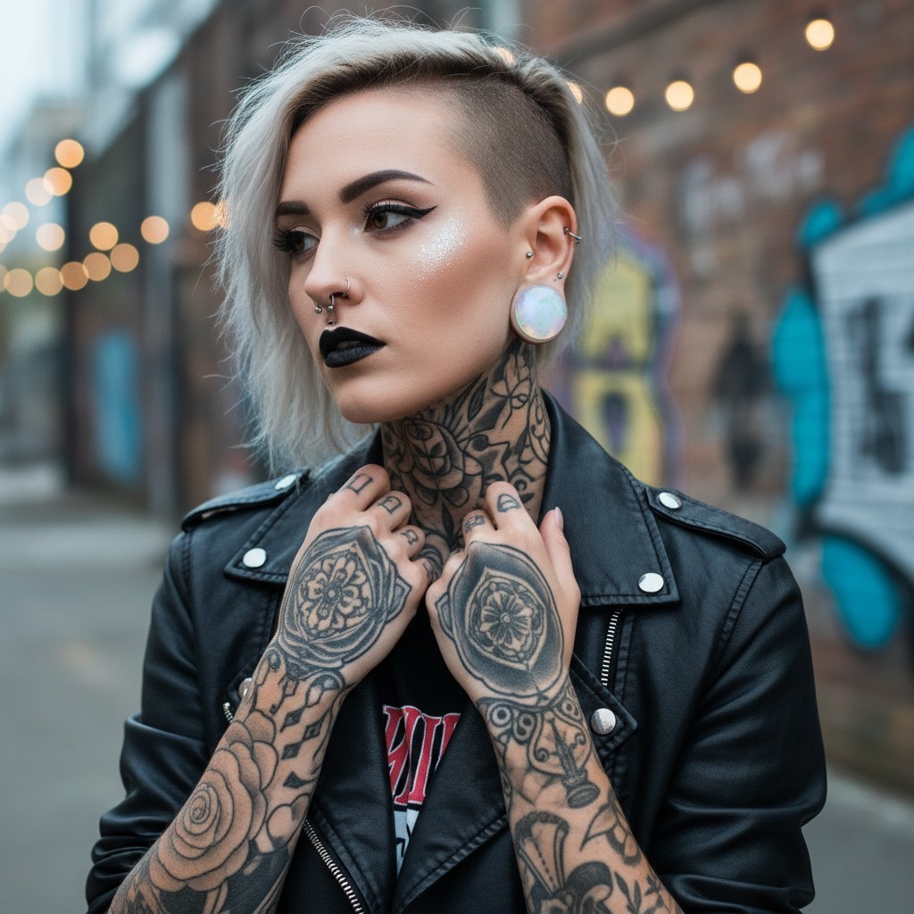 Ear Gauges Ear Plugs Tunnels flesh tunnel plugs stretched ear jewlery