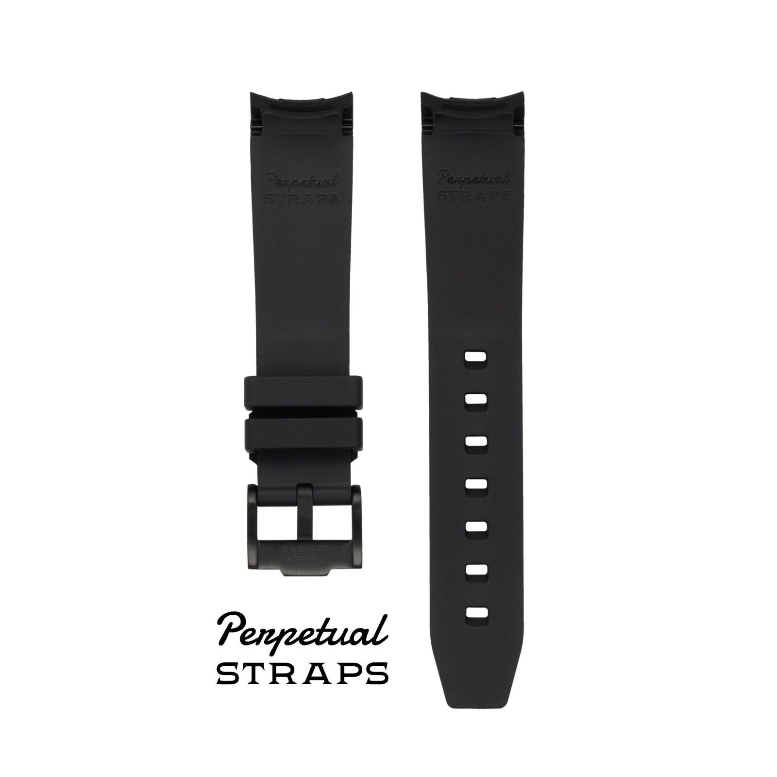 TRIPLE BLACK – RUBBER WATCH STRAP for Omega X Swatch Speedmaster MoonSwatch