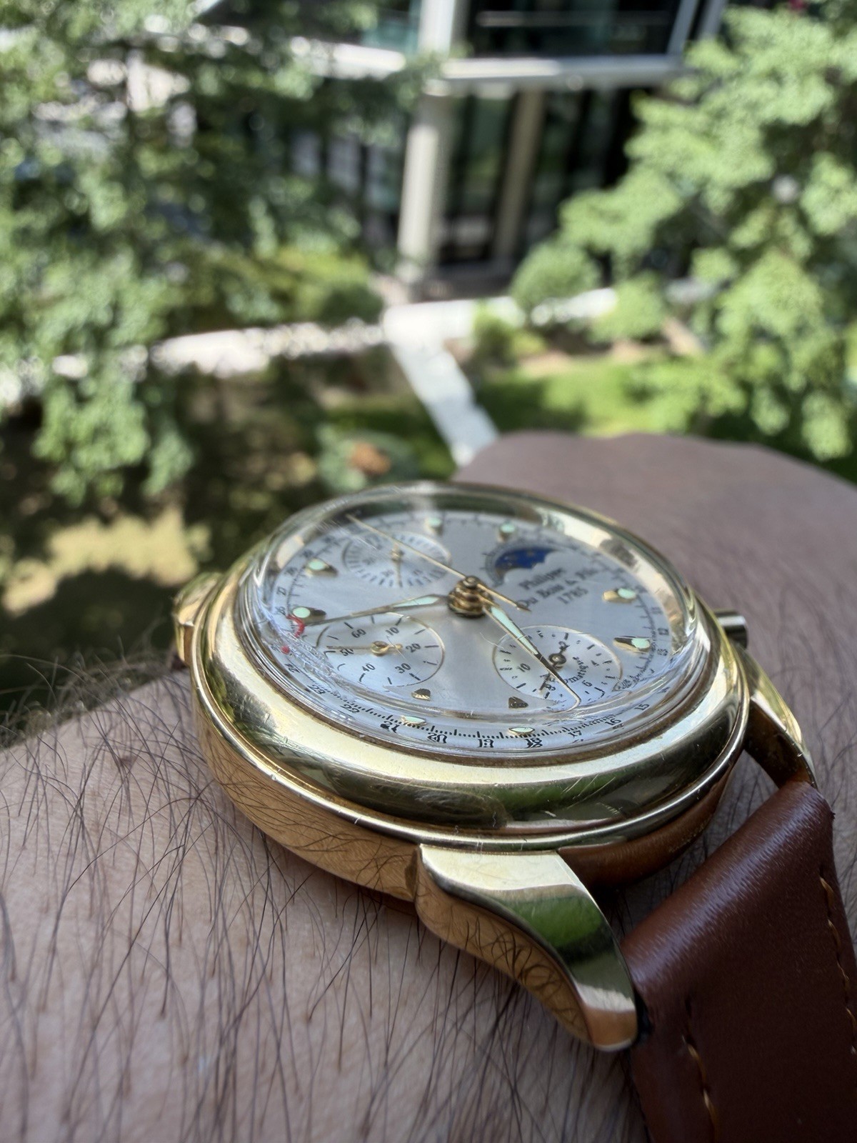 Philippe Du Bois & Fils 1785 Automatic Chronograph Moon Phase 39mm