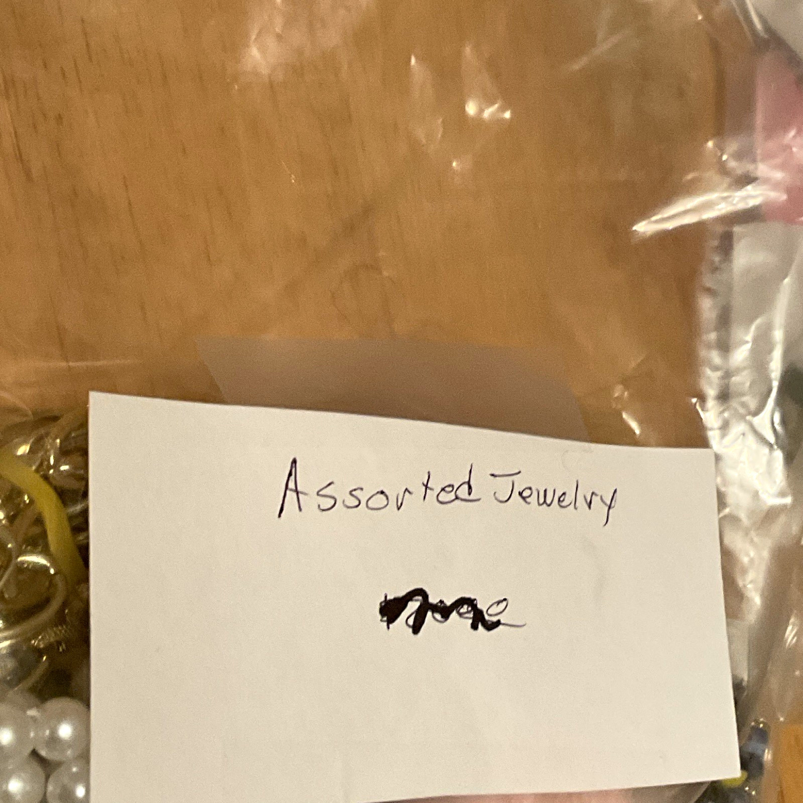 Mixed Jewelry Lot – Beads, Gold & White, Mixed Metals & Mixed Materials