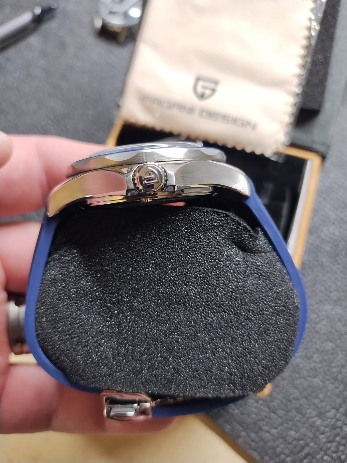 Pagani Design PD1667 Automatic NH35 Steel Watch 42mm.USA Seller. Ships from USA