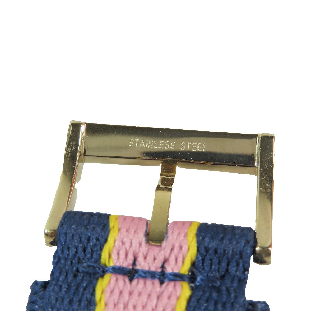 Used Excellent Condition Tory Burch The Izzie Nylon Strap Watch Quartz Watch TBW