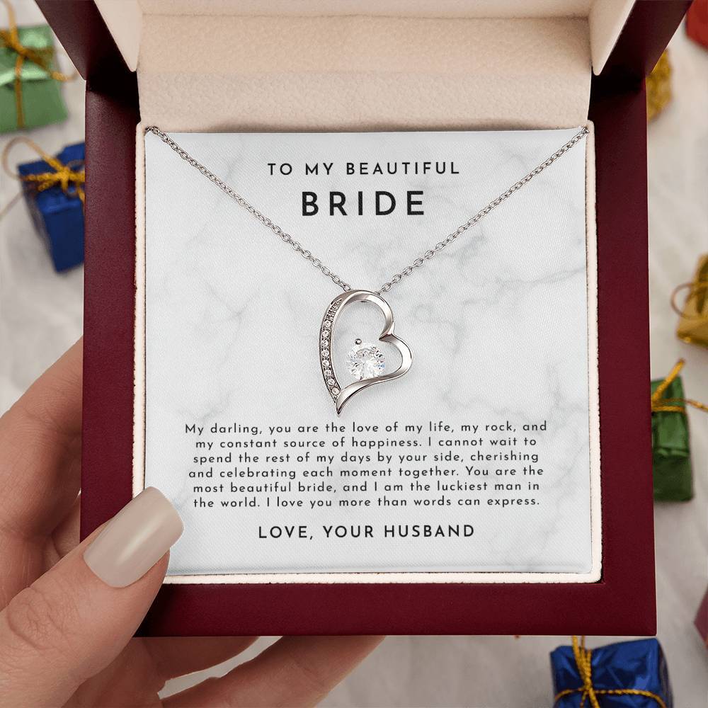 Bride Gift From Groom, Wedding Day Gift, Groom to Bride, Jewelry Gift from Groom