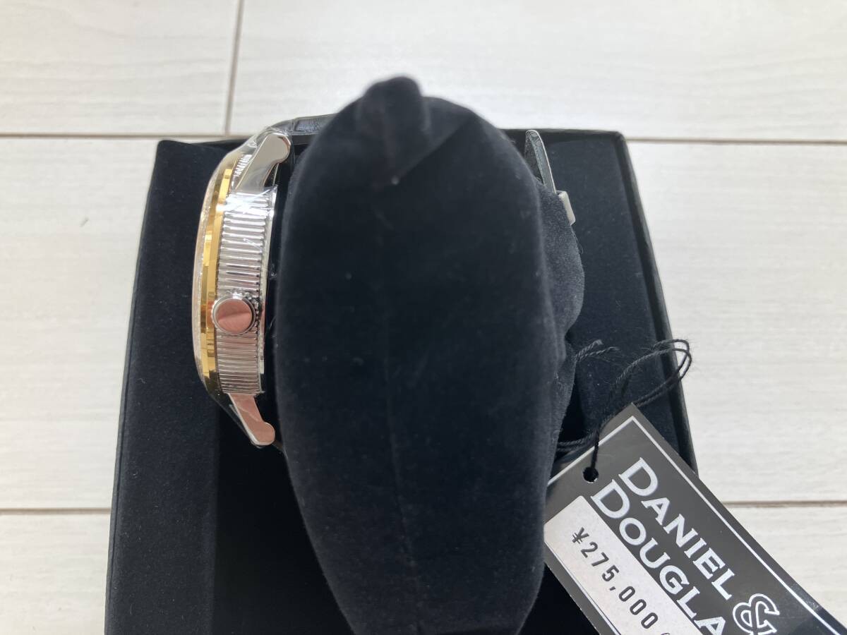 [B1Y] DANIEL DOUGLAS Skeleton Mechanical Watch [t7x]