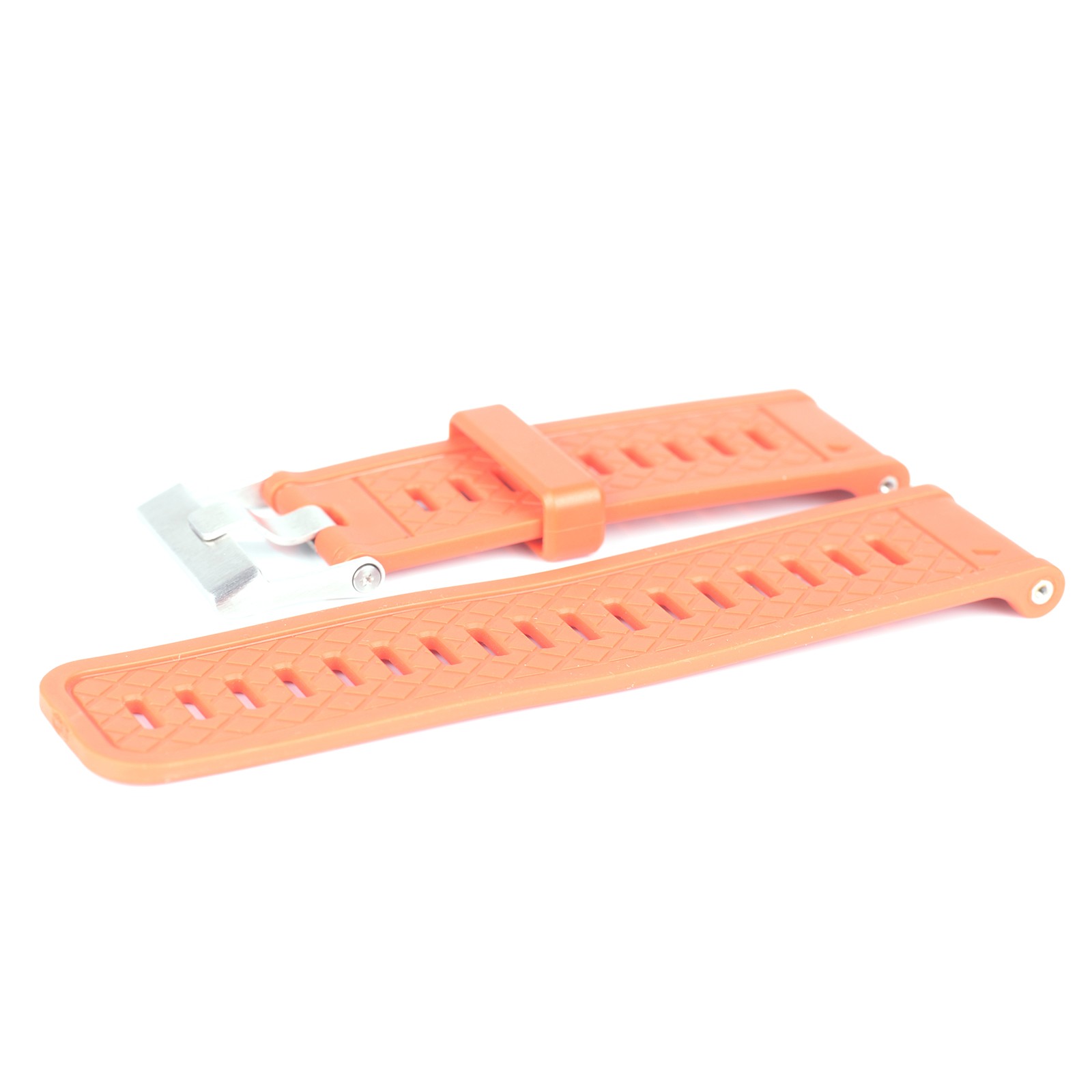 Watch Band Strap Loops Silicone for 18mm Width Watch Band Black 4Set