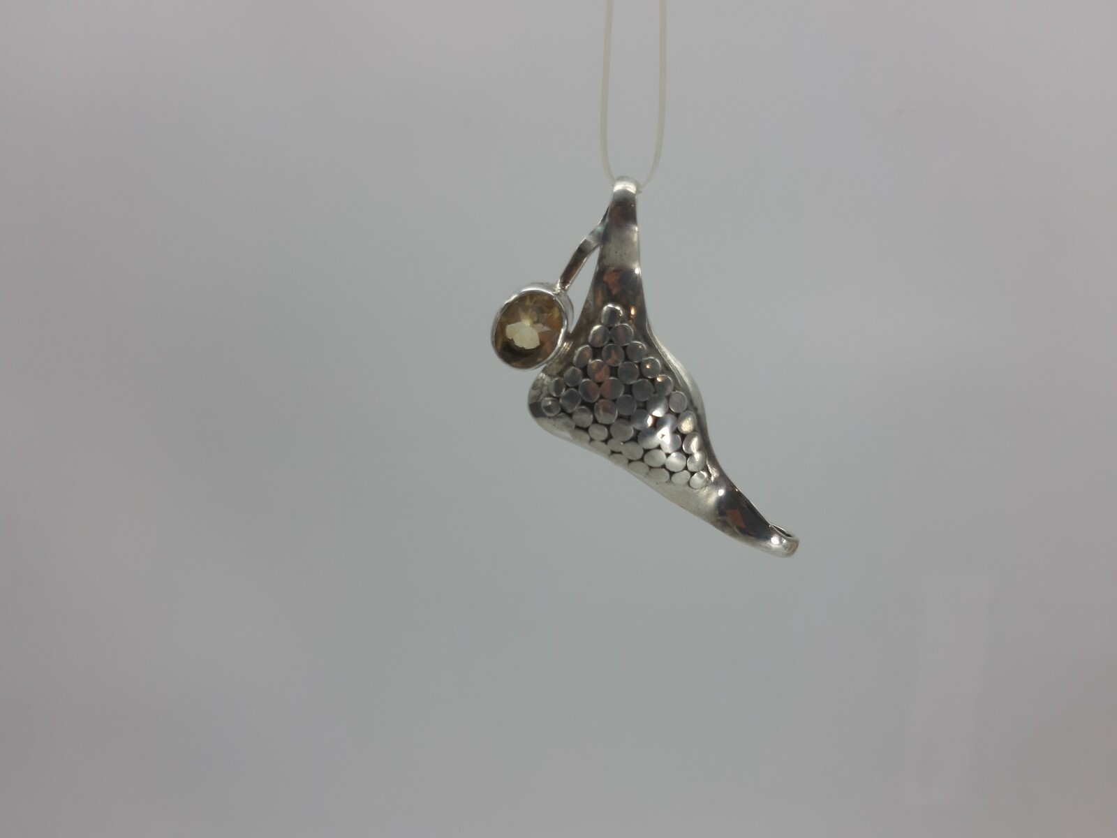 Pendant, Figure, Candle, Stylized Symbol, AG 925, PL08BCT, The Arcanum