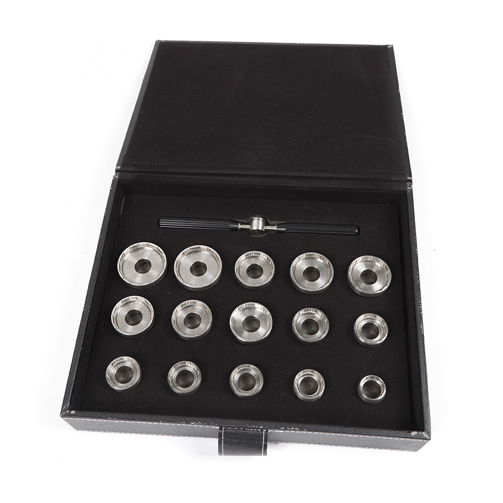 15 Dies Watch Back Case Opener Set for Breitling Removal Tool Kit NEW FREE EXPRE