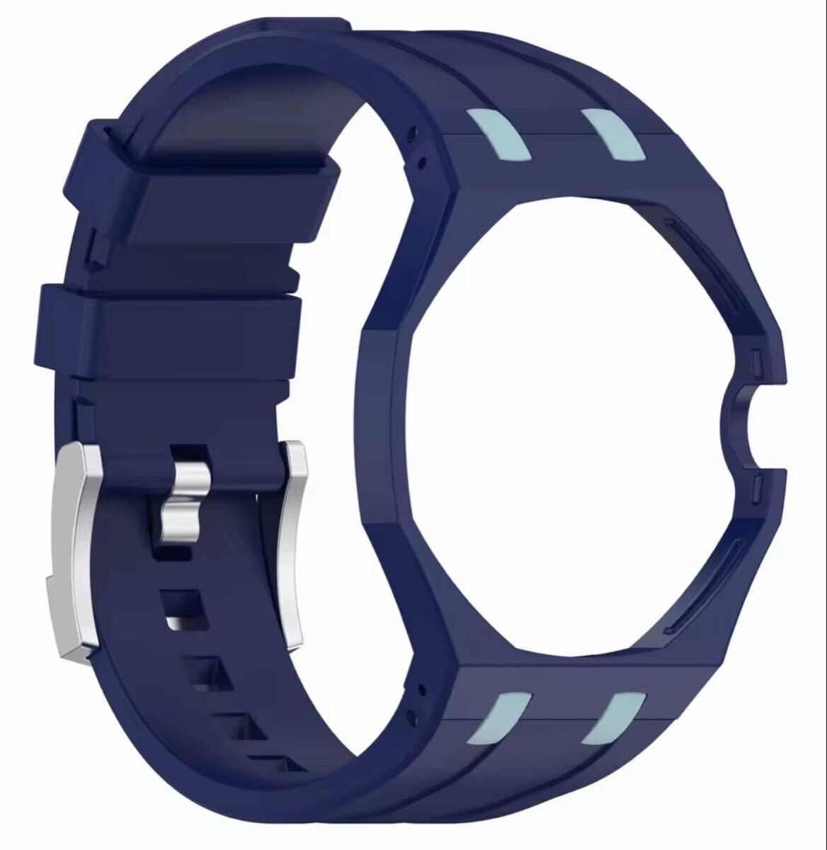 Royal Pop Compatible Bio Ceramic FKM Rubber Replacement Strap 40mm Integrated Ca