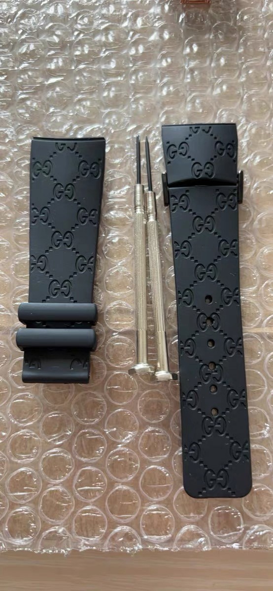 26MM For I-Gucci Rubber replacement Watch Strap Digital Men’s Watch YA114207