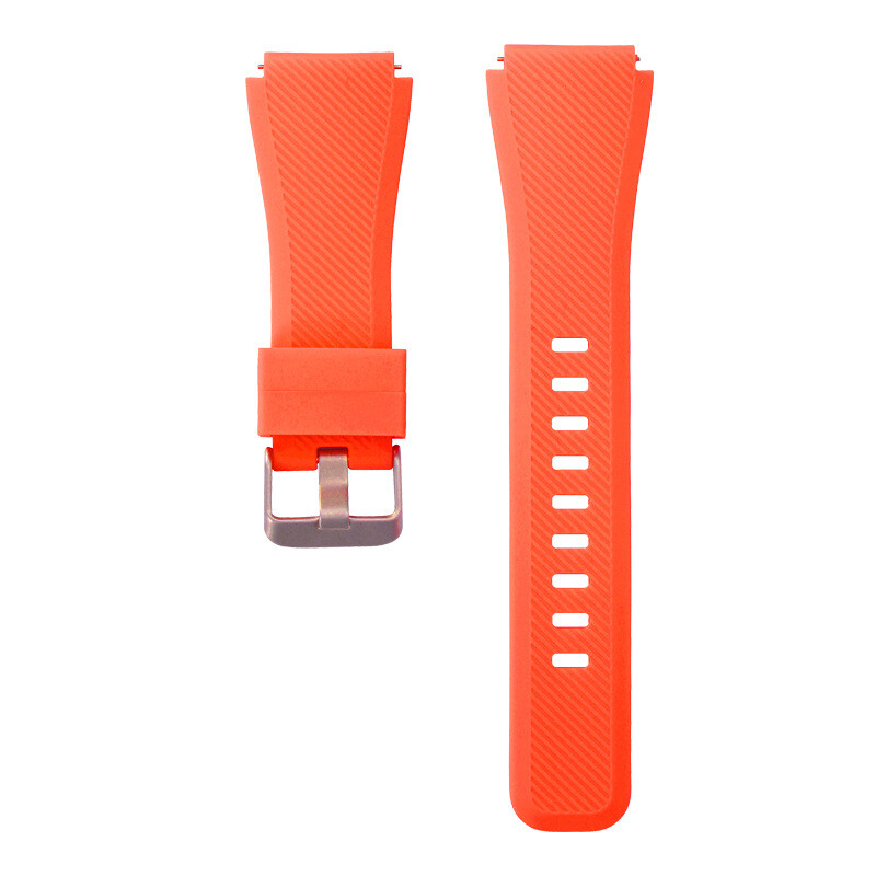 22mm Silicone Sport Strap For Samsung Galaxy Watch 3 45mm/46mm Watch Band