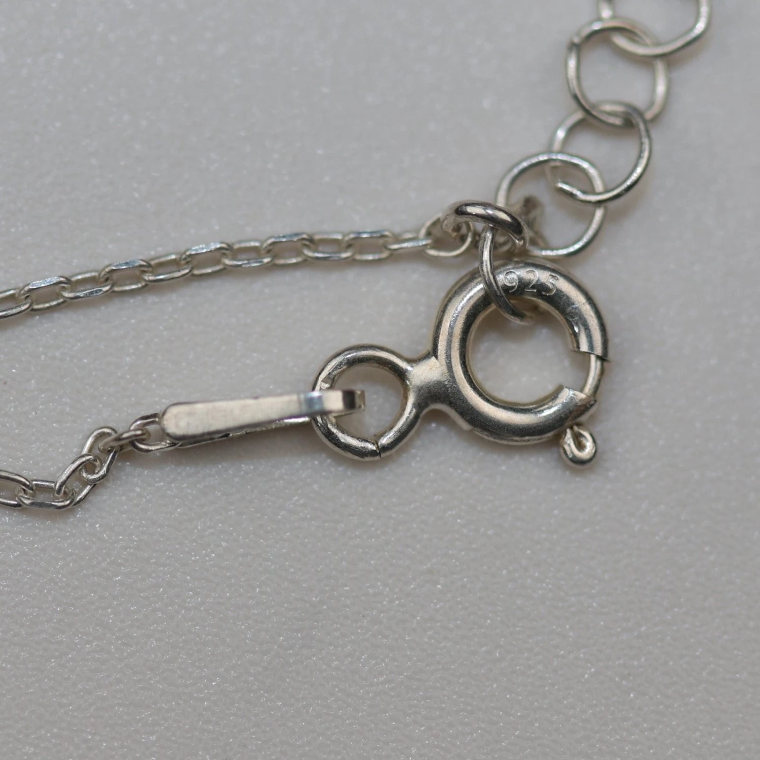 Sterling Silver Initial Z Pendant Necklace 18 Inch Cable Chain 925 Minimalist
