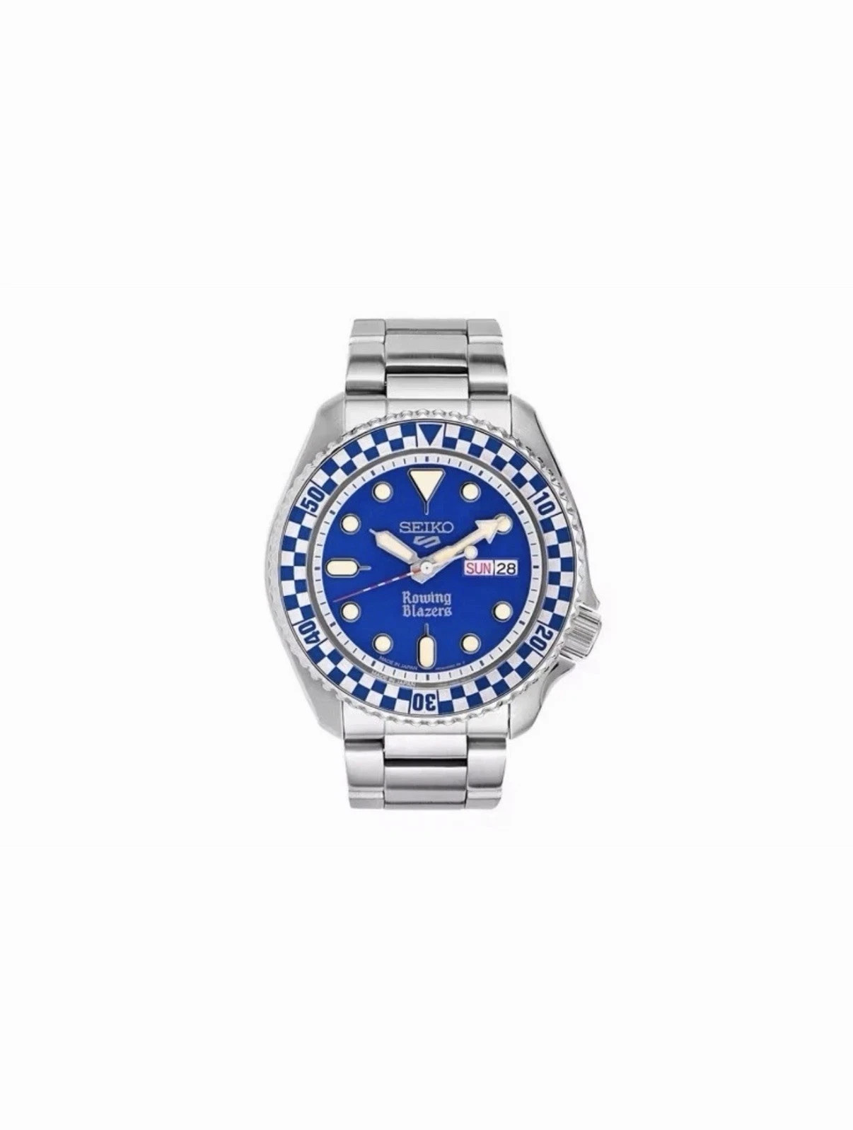 Blue 42MM – Seiko 5 X Rowing Blazers X Wind Vintage Rally