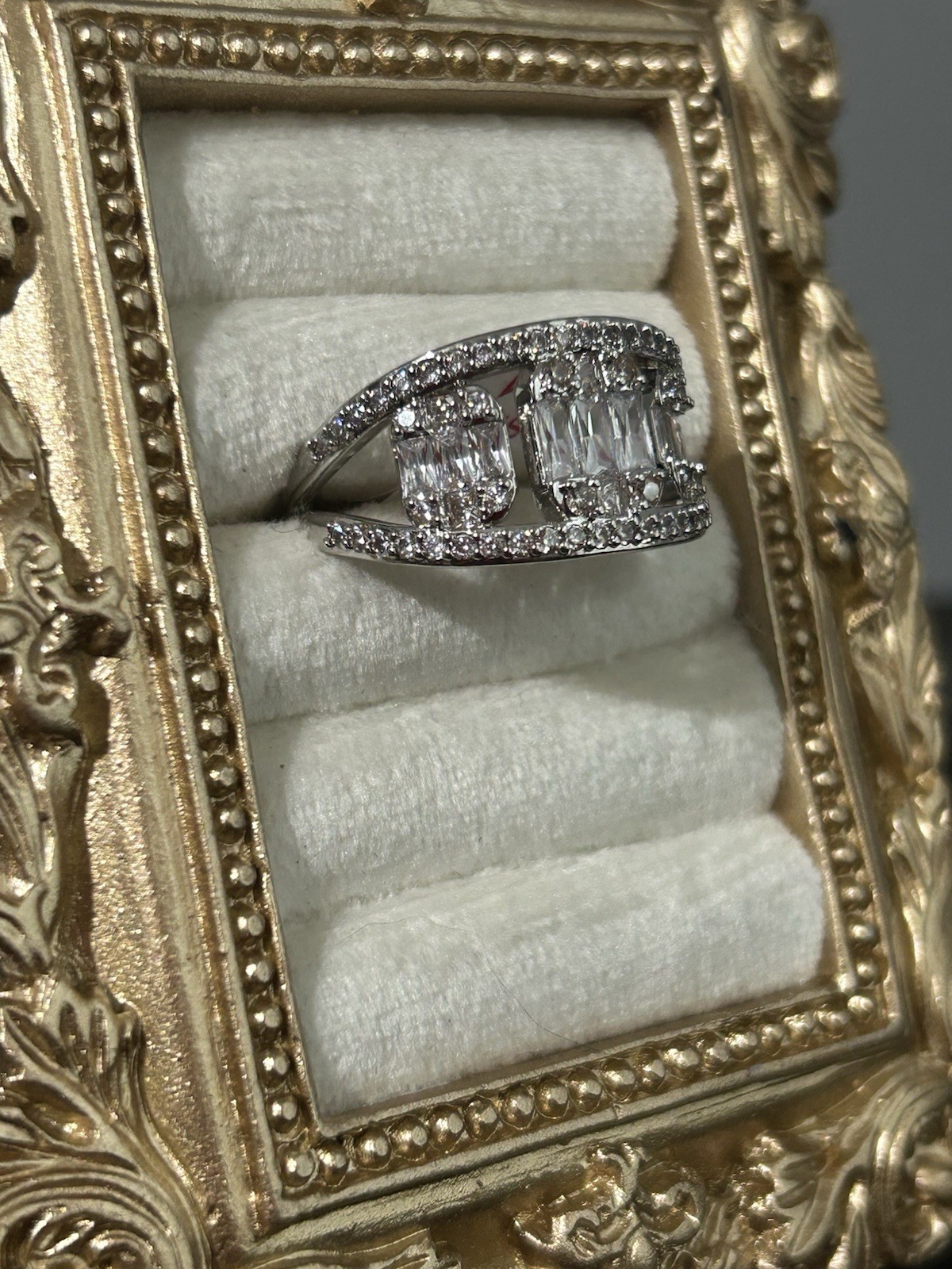 Bomb Party New OG Original CZ Statement Ring SZ11 Quiet Clink Loud Life